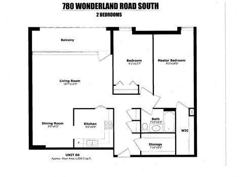 780 Wonderland Road South 1-2 Beds Apartment for Rent - Photo Gallery 14